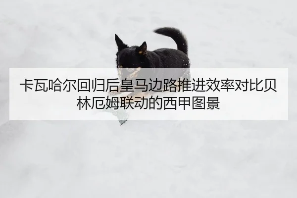 卡瓦哈尔回归后皇马边路推进效率对比贝林厄姆联动的西甲图景